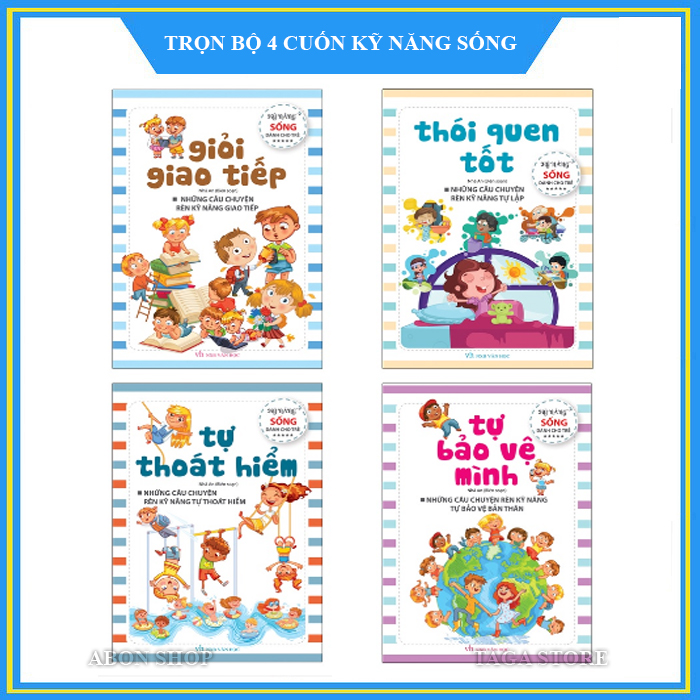 Rèn luyện kỹ năng sống dành cho trẻ: giỏi giao tiếp, thói quen tốt, tự thoát hiểm, tự bảo vệ mình