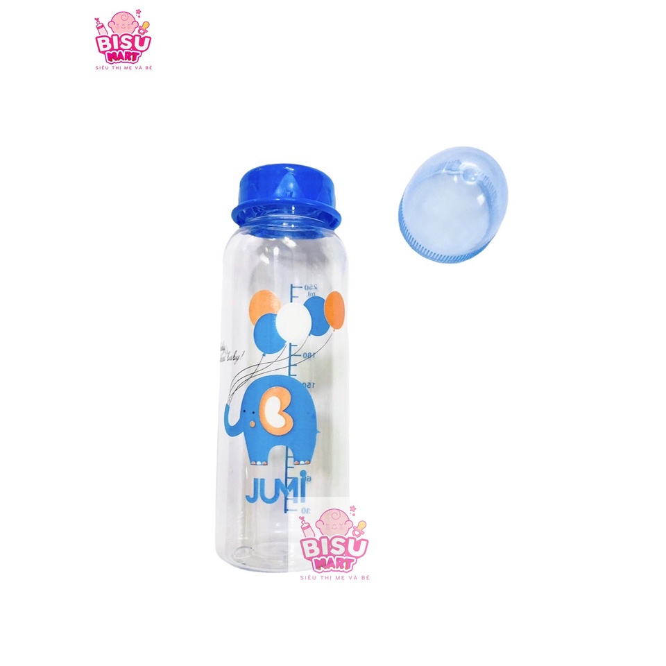 Bình sữa cổ hẹp YUMI 120ml - 240ml (trơn)