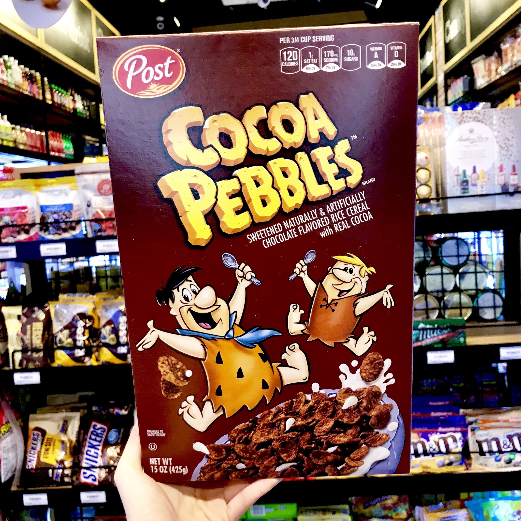 Ngũ Cốc Ăn Sáng Post Cocoa Pebbles ( Nhập khẩu Mỹ ) 425gr