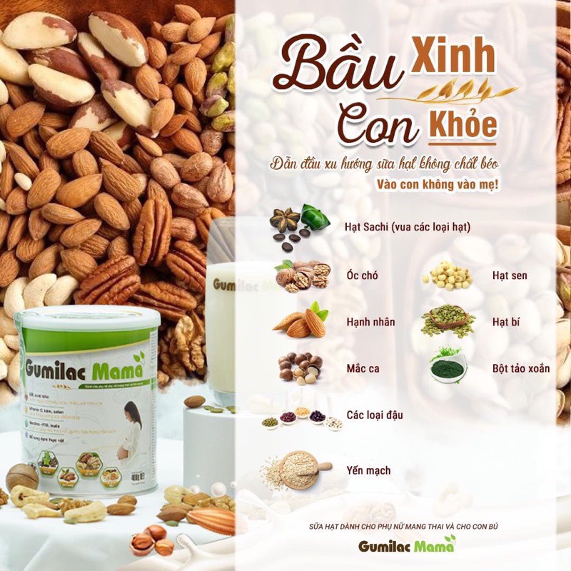 Sữa Hạt Mẹ Bầu Gumilac