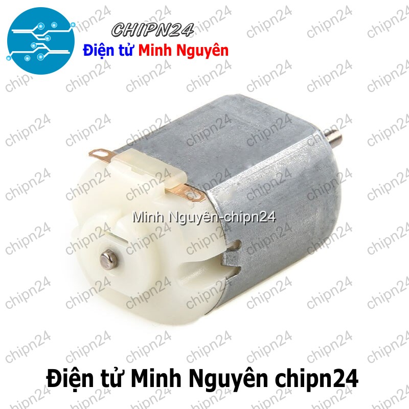 [2 cái] (Q142) Động cơ Mini dẹt 3-6V 130 - HH000314