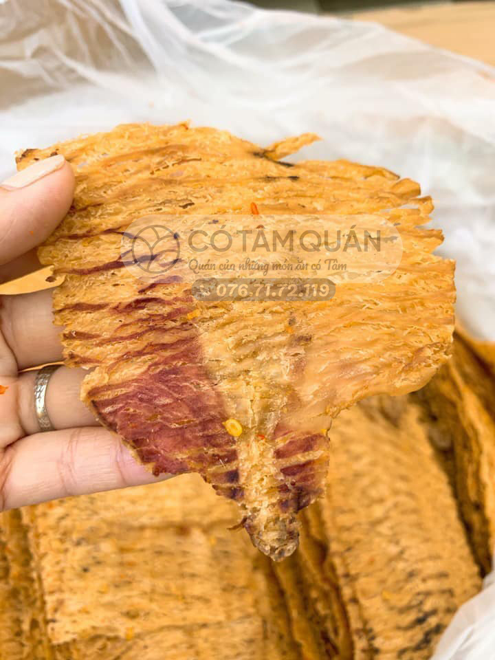 [FREESHIP TOÀN QUỐC] Mực Cán Tẩm Vị 300Gr (Có Tâm Quán)
