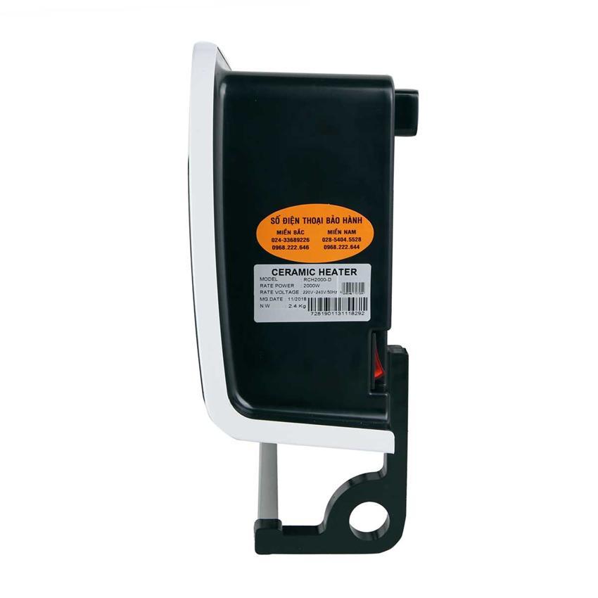 Máy sưởi gốm Rapido RCH2000-D có điều khiển từ xa
