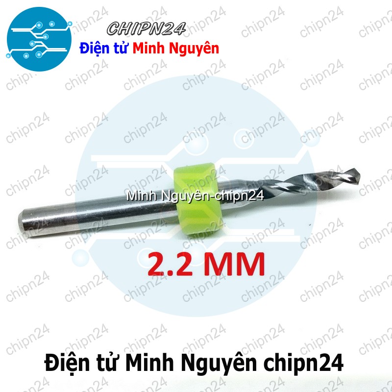 [1 cây] Mũi khoan mạch in CNC 2.2mm (Mạch điện tử, PCB)