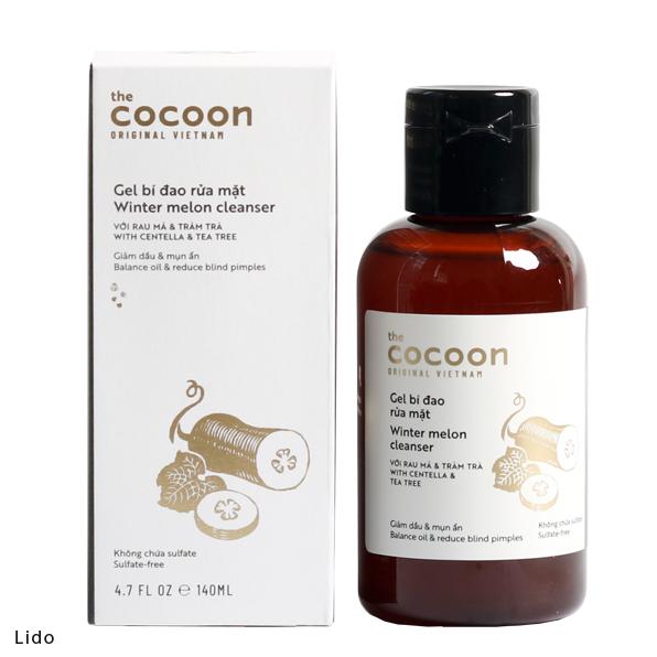 [HCM]Gel bí đao rửa mặt Cocoon (Winter melon cleanser) 140ml