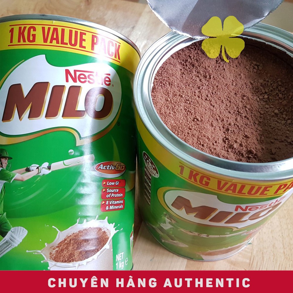 Sữa Milo Úc Tăng Trưởng Chiều Cao Cho Bé (Hộp 1Kg)