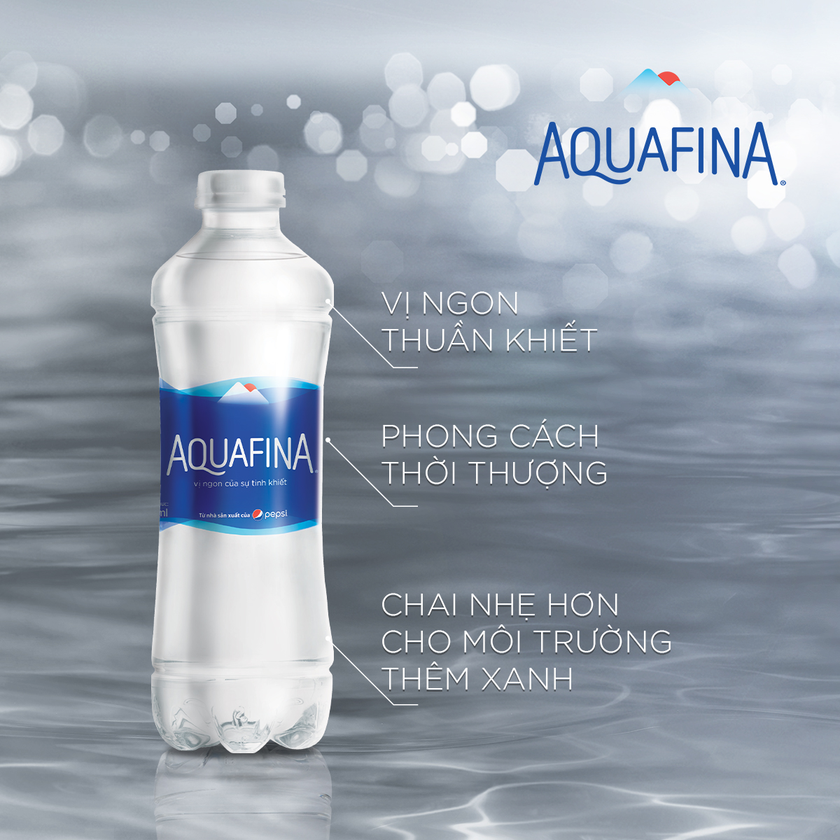 [SALE 6.6] Thùng 24 Chai Nước tinh khiết Aquafina (355ml/chai)