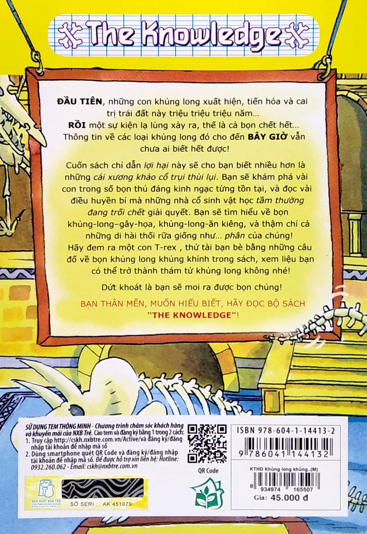 Sách Fahasa - The Knowledge - Khủng Long Khủng Khỉnh (Tái Bản 2022)