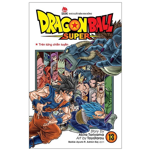 Truyện tranh Dragon Ball Super - Lẻ tập 1 - 13 - NXB Kim Đồng - 1 2 3 4 5 6 7 8 9 10 11 12 13 - 7 viên ngọc rồng