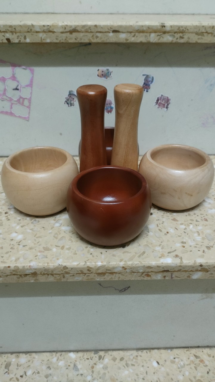 Bộ chày cối gỗ ĐĂNG KHÔi