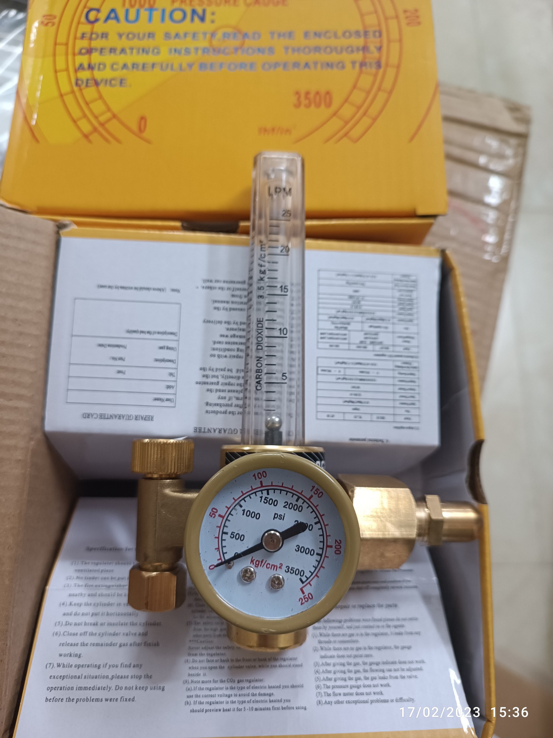 Đồng hồ điều áp khí Argon loại tốt