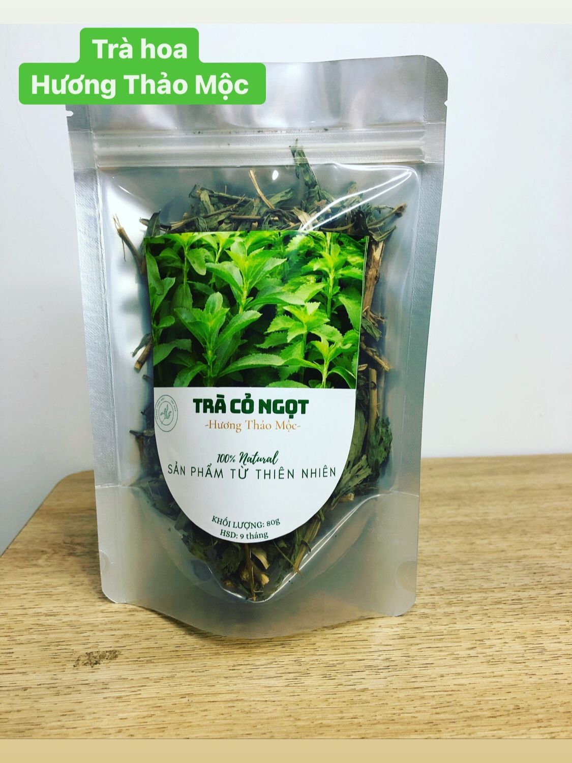 Trà Cỏ Ngọt - Trà Hoa Natural Thảo Mộc