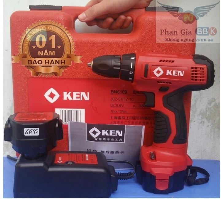 MÁY KHOAN PIN KEN 9.6V