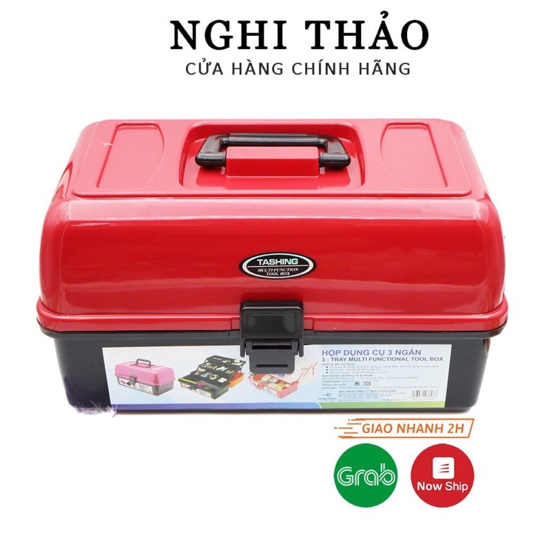 Cốp Nhựa 3 Tầng Đựng Đồ Nail