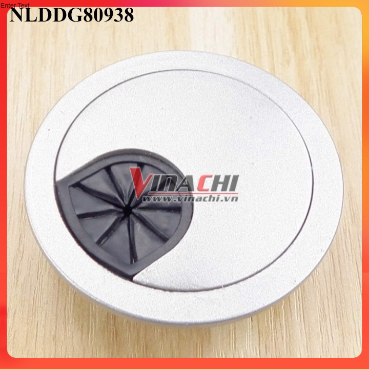 Nắp luồn dây điện tròn trắng - nắp luồn dây điện tròn gia công tỉ mỉ màu sáng ghi trắng