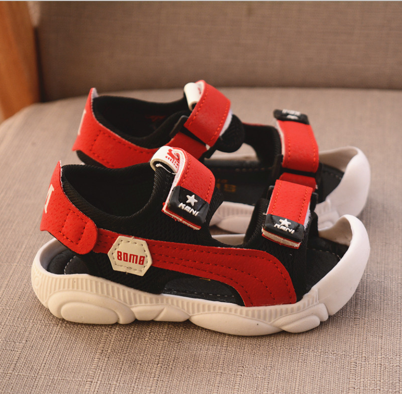 Giày Batou cao cấp cho bé 1-3 tuổi. 4-6 tuổi. 7-12 tuổi. Giày xăng đan nhẹ chống trơn trai gái tập đi. Dép quai hậu  My Little Boss