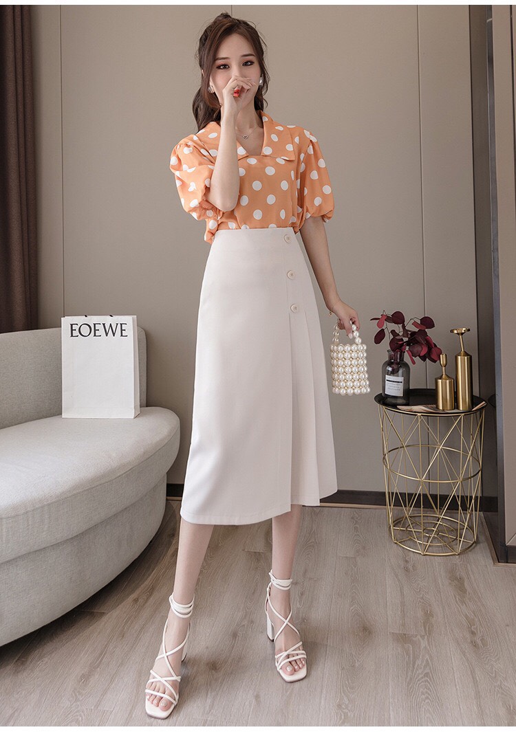 Chân Váy Công Sở Dáng Dài mã CV003
