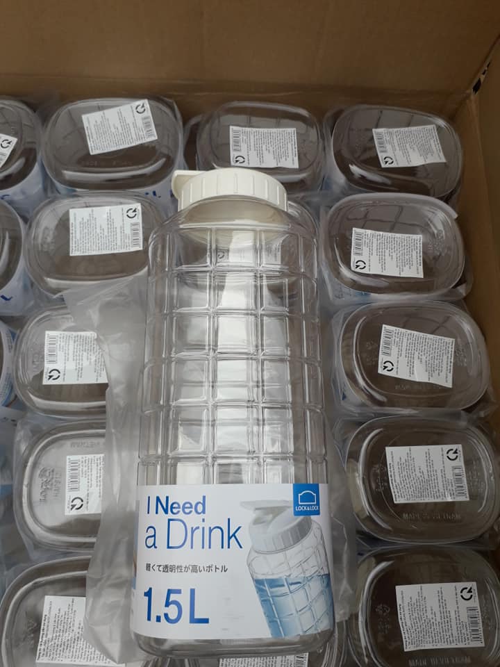 1 Bình Nhựa Đựng Nước LocknLock HAP812 1500ml