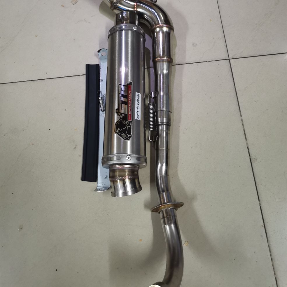 Pô xe Dream, Pô xe Wave, Pô xe sirius, pô xe máy stb cổ cong dành cho xe dream, xe Wave, xe sirius, chỉ có tại BeoBeoBEo  (Có Video )