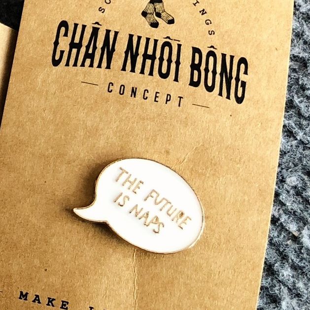 Pin cài áo, balo - Chat bubble