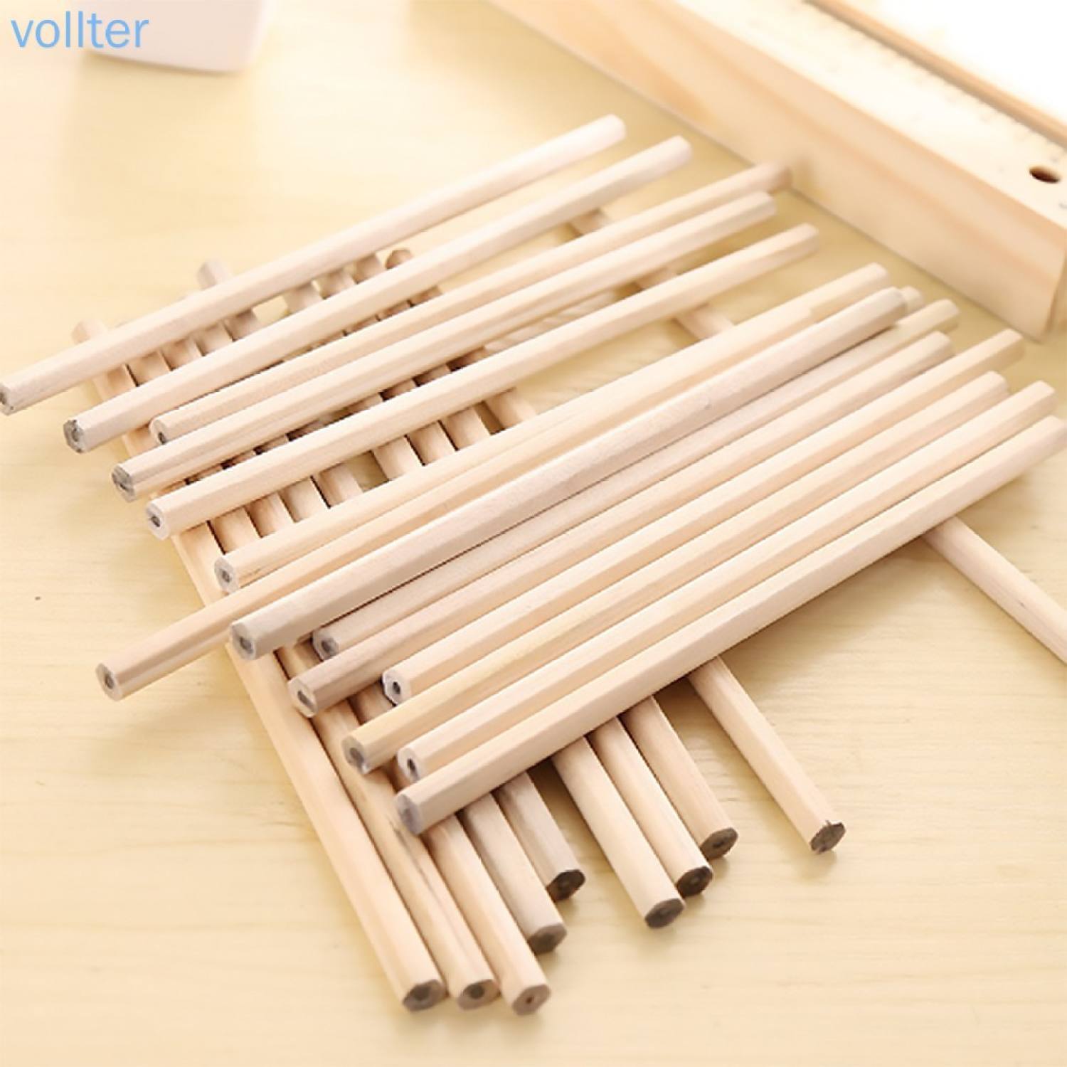 Bút chì gỗ HB thân trơn (2 cây)