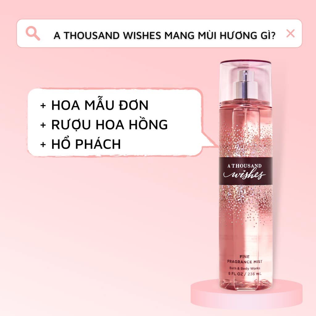 Xịt Thơm Toàn Thân Bath And Body Works 236ml
