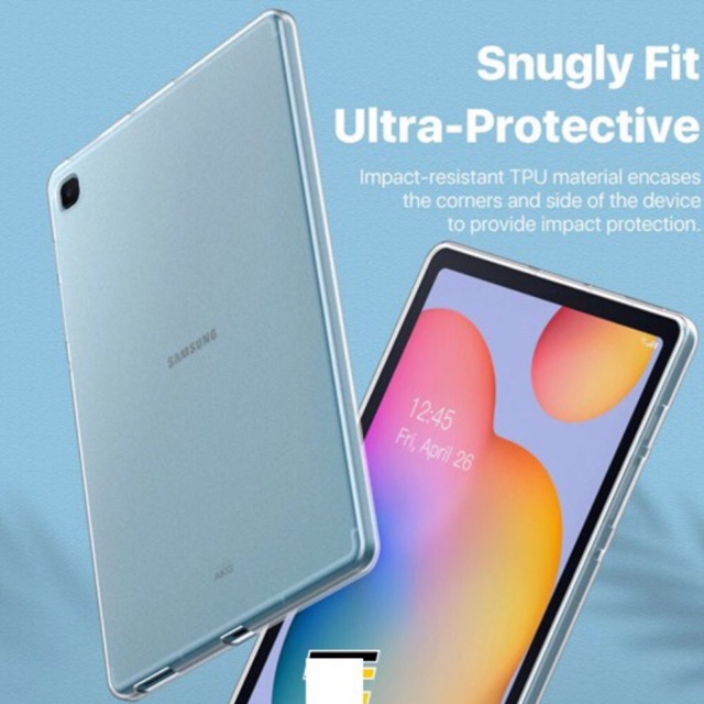Ốp lưng dẻo cho samsung galaxy tab s6 lite sm-p615 spen trong suốt