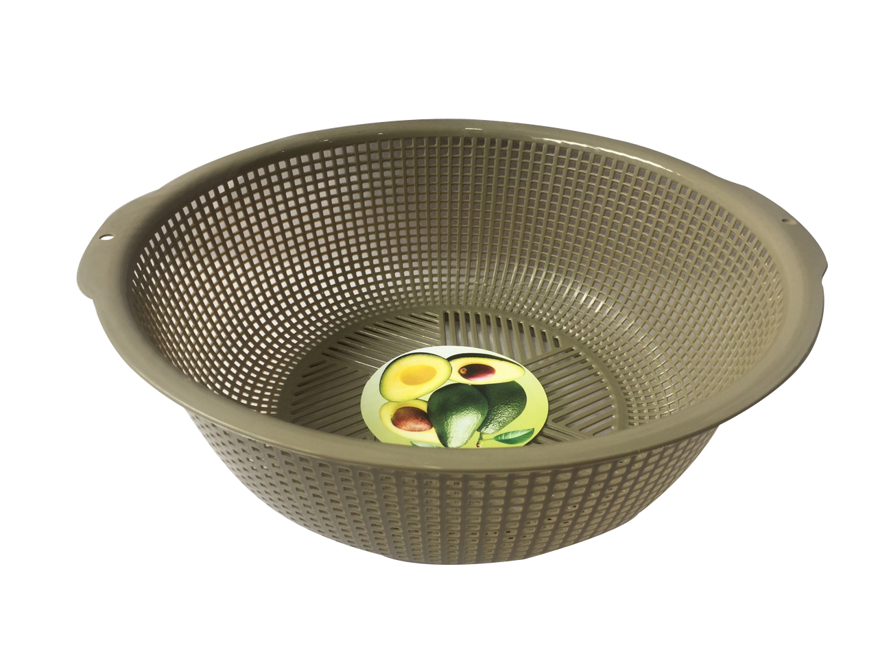 Self-Assembled Round Basket - 40cm