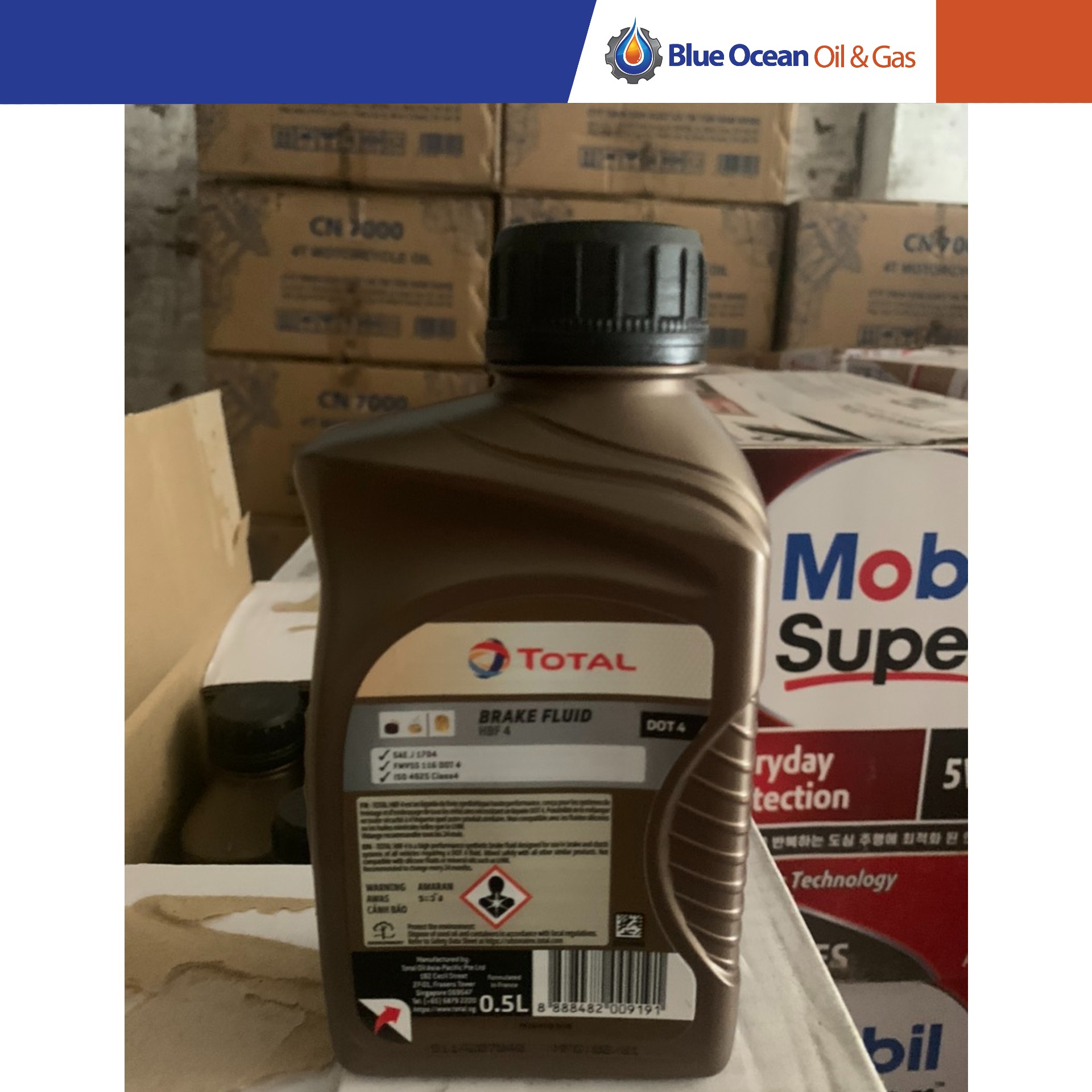 DẦU PHANH THẮNG TOTAL BRAKE FLUID HBF 4 DOT 4 0.5L