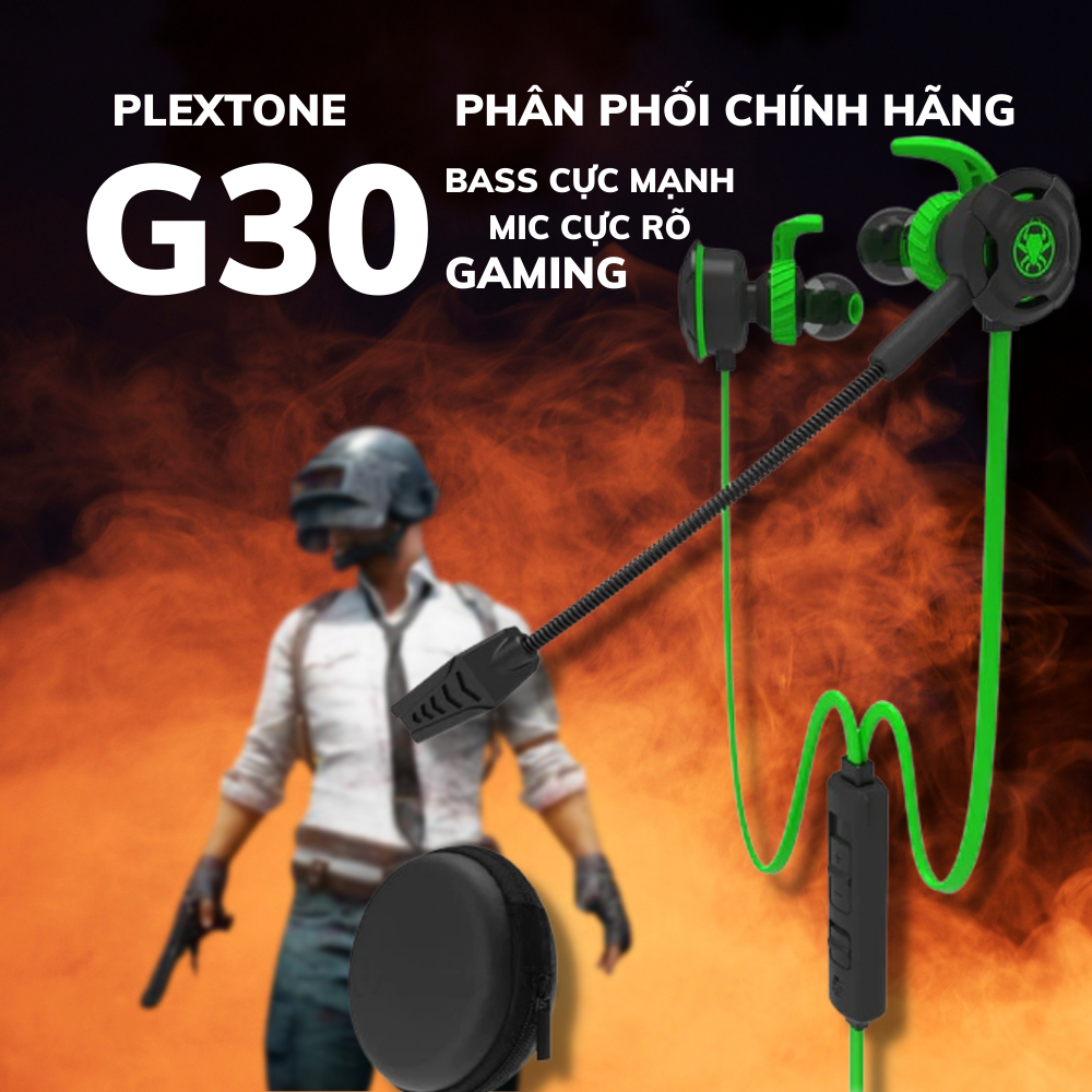 Tai nghe Plextone G30 Có mic Cực hot Tai nghe gaming Tai nghe máy tính Tai