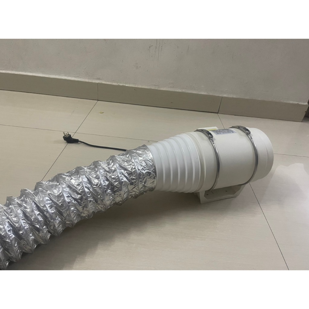 Côn thu ống bạc quạt thông gió