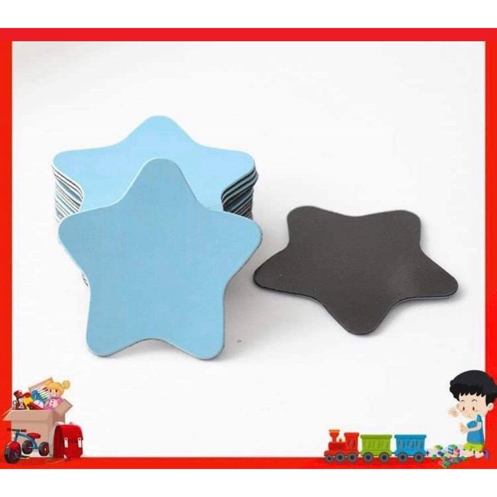 Bộ 20 ngôi sao tích điểm nam châm 2cm và 4,1cm