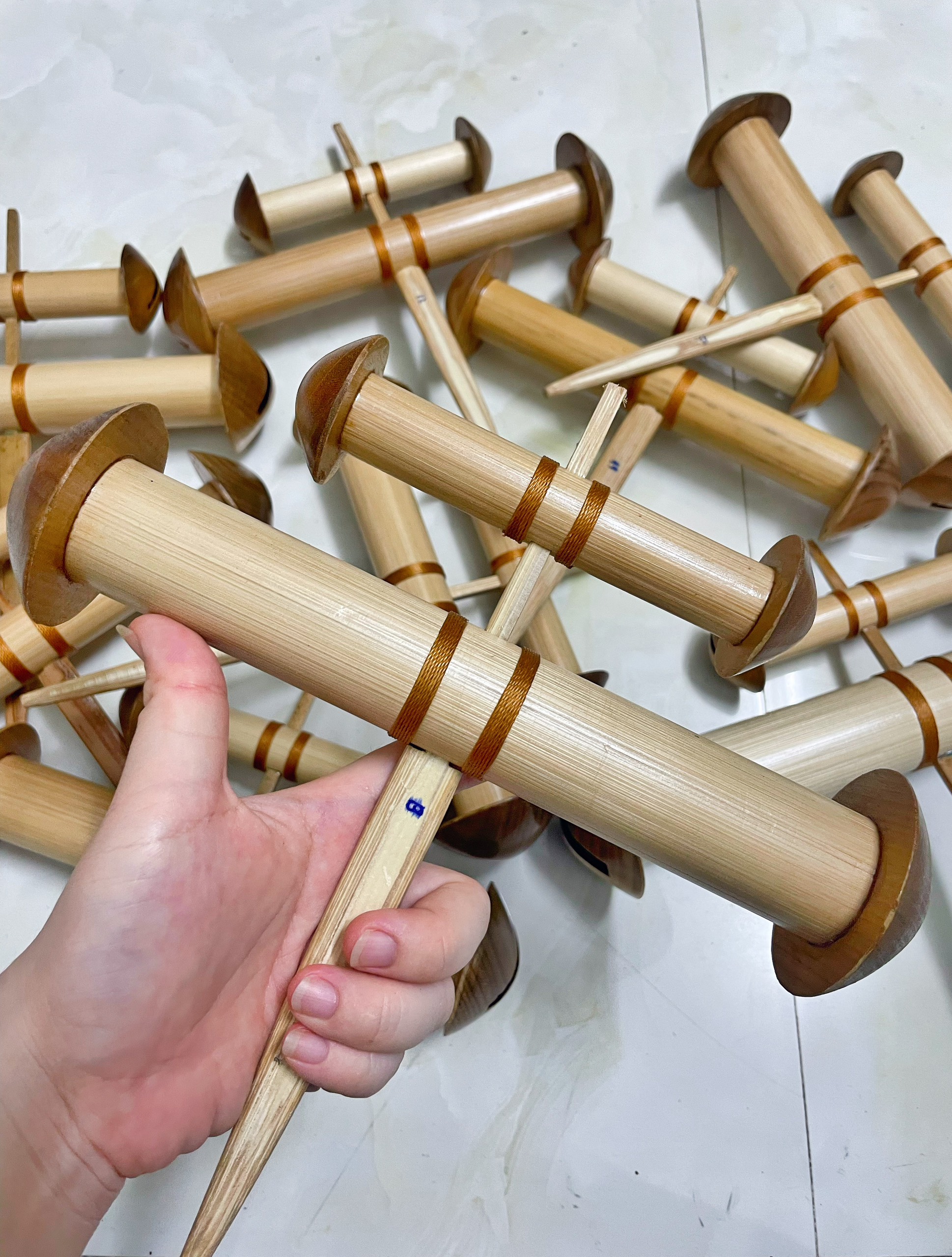 Sáo diều 2 quả D30 âm cực gắt