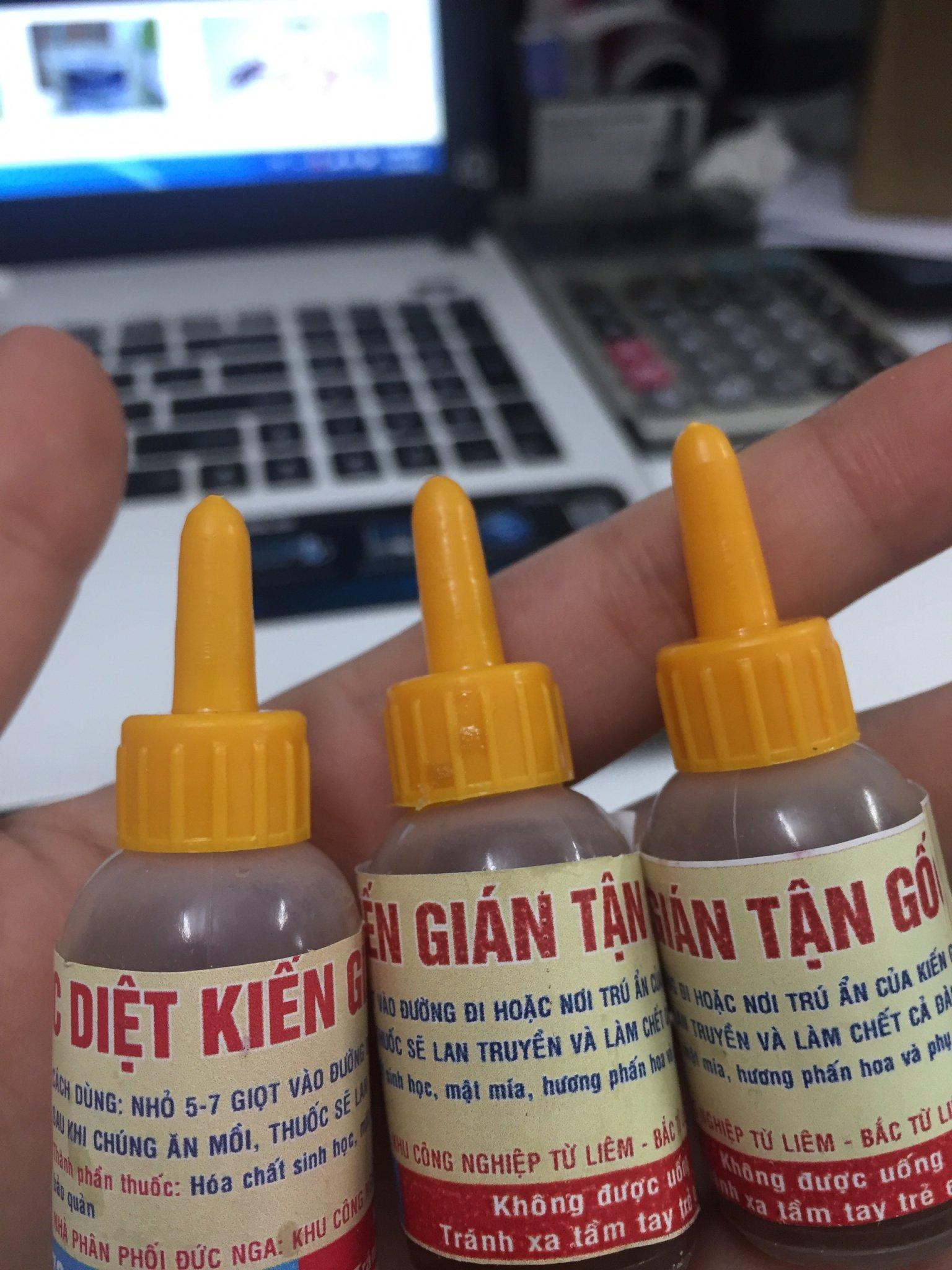 Combo 6 lọ thuốc diệt kiến gián tận gốc hiệu quả