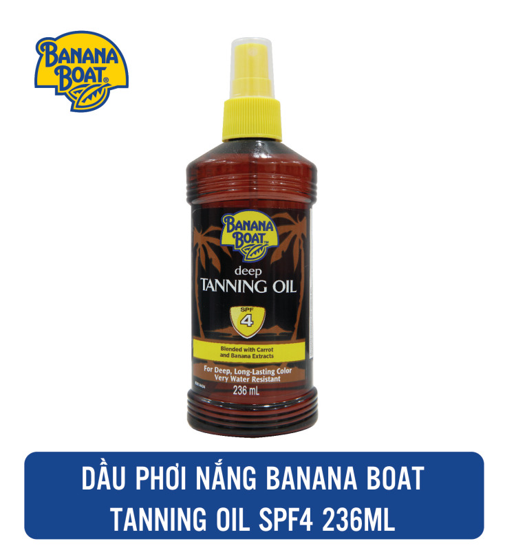 Dầu Phơi Nắng Bảo Vệ Da Banana Boat SPF4 236ML
