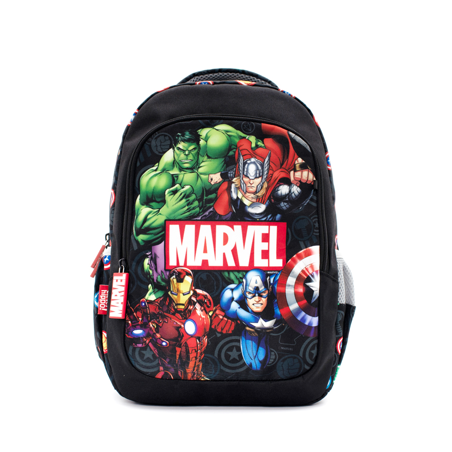 Balo Đi Học, Đi Chơi Easy Go Biệt Đội Avengers CLEVER HIPPO BLM0119/BLACK