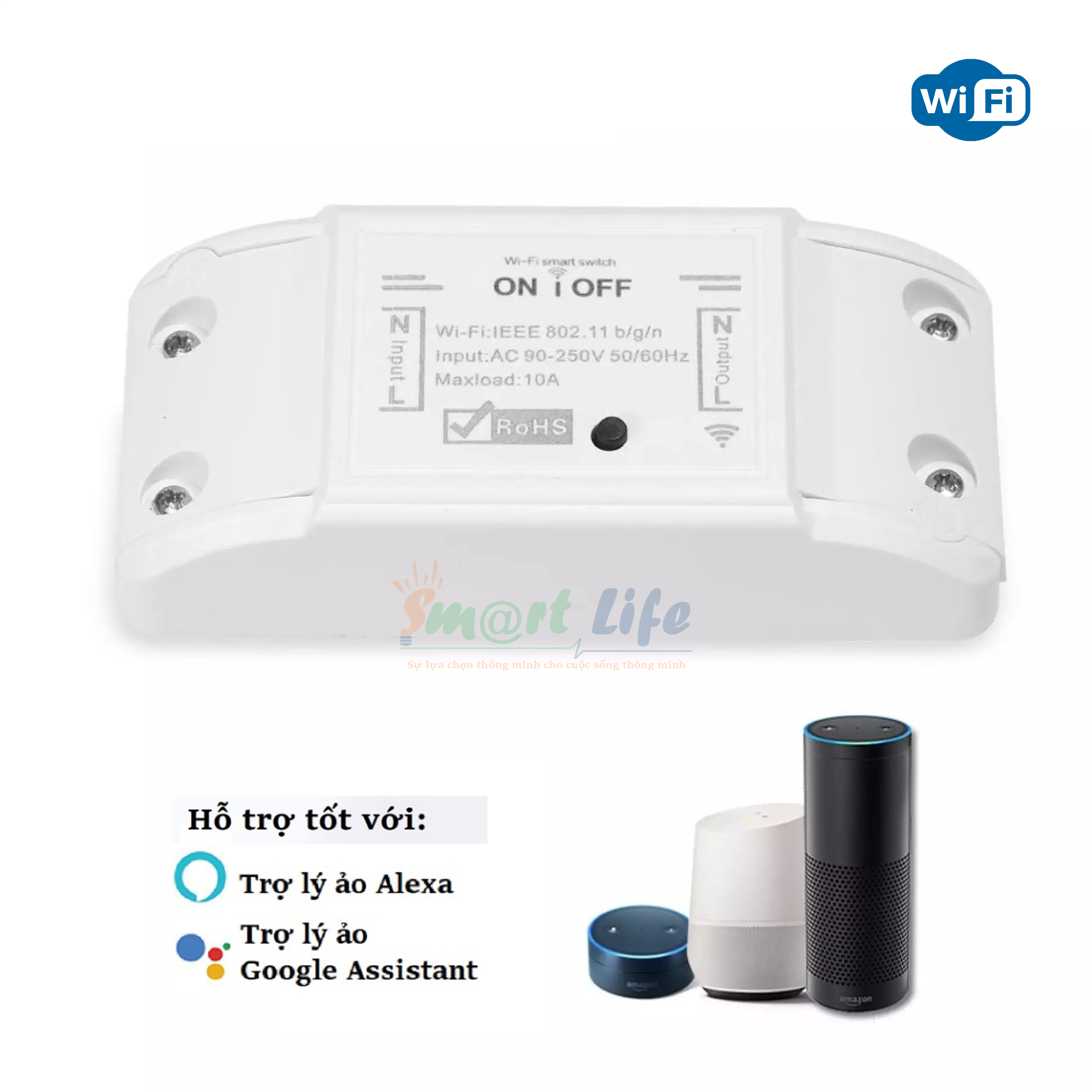 Công tắc Wifi thông minh Smart Breaker