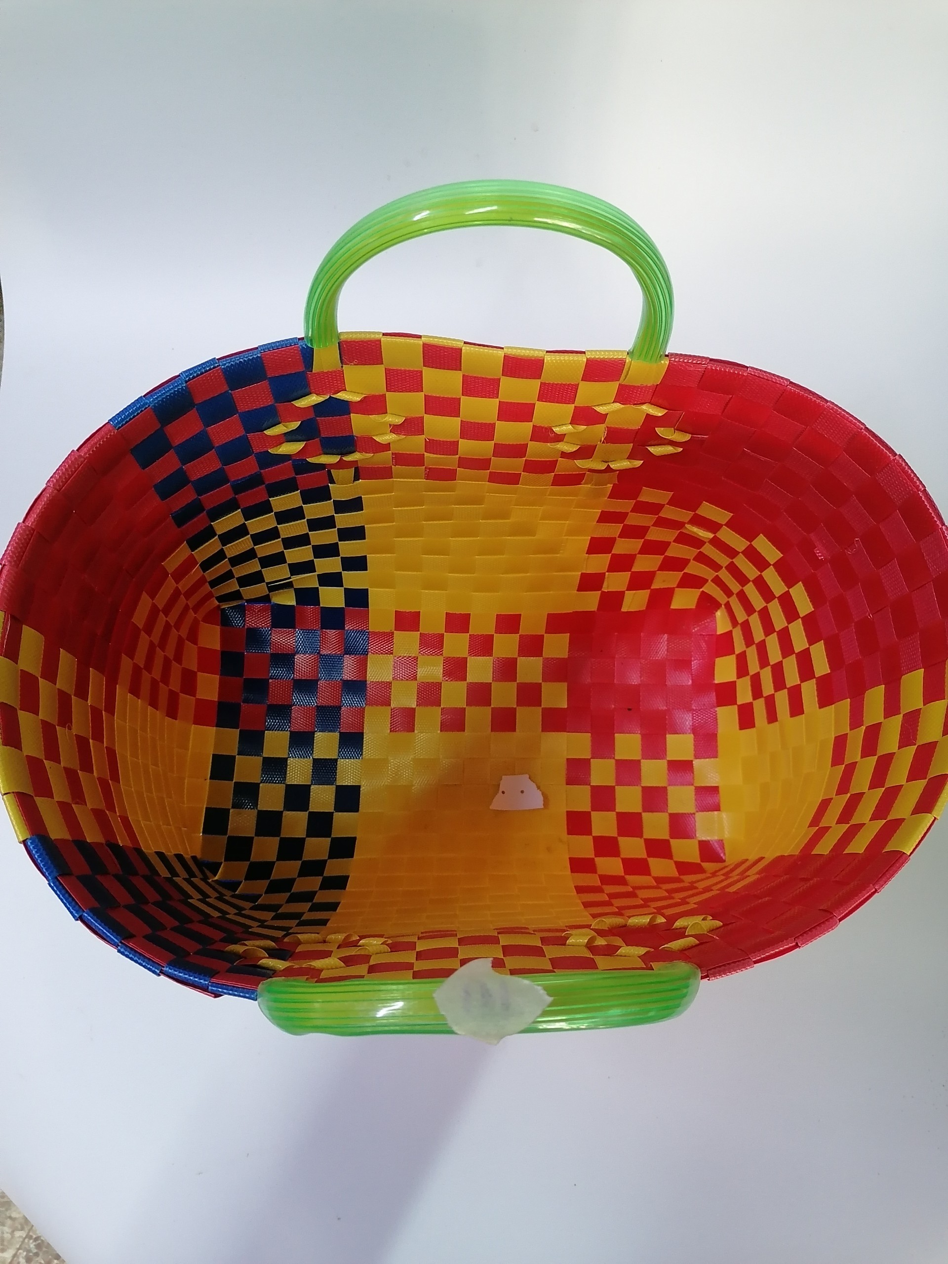 Giỏ Xách Đan Dây Nhựa ( 33x35cm )