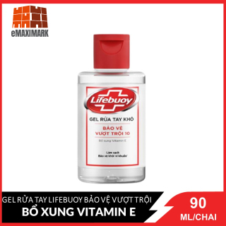 HCMGel Rửa Tay Khô Lifebuoy Bảo vệ vượt trội 10 Đỏ Bổ Sung Vitamin E Chai thumbnail