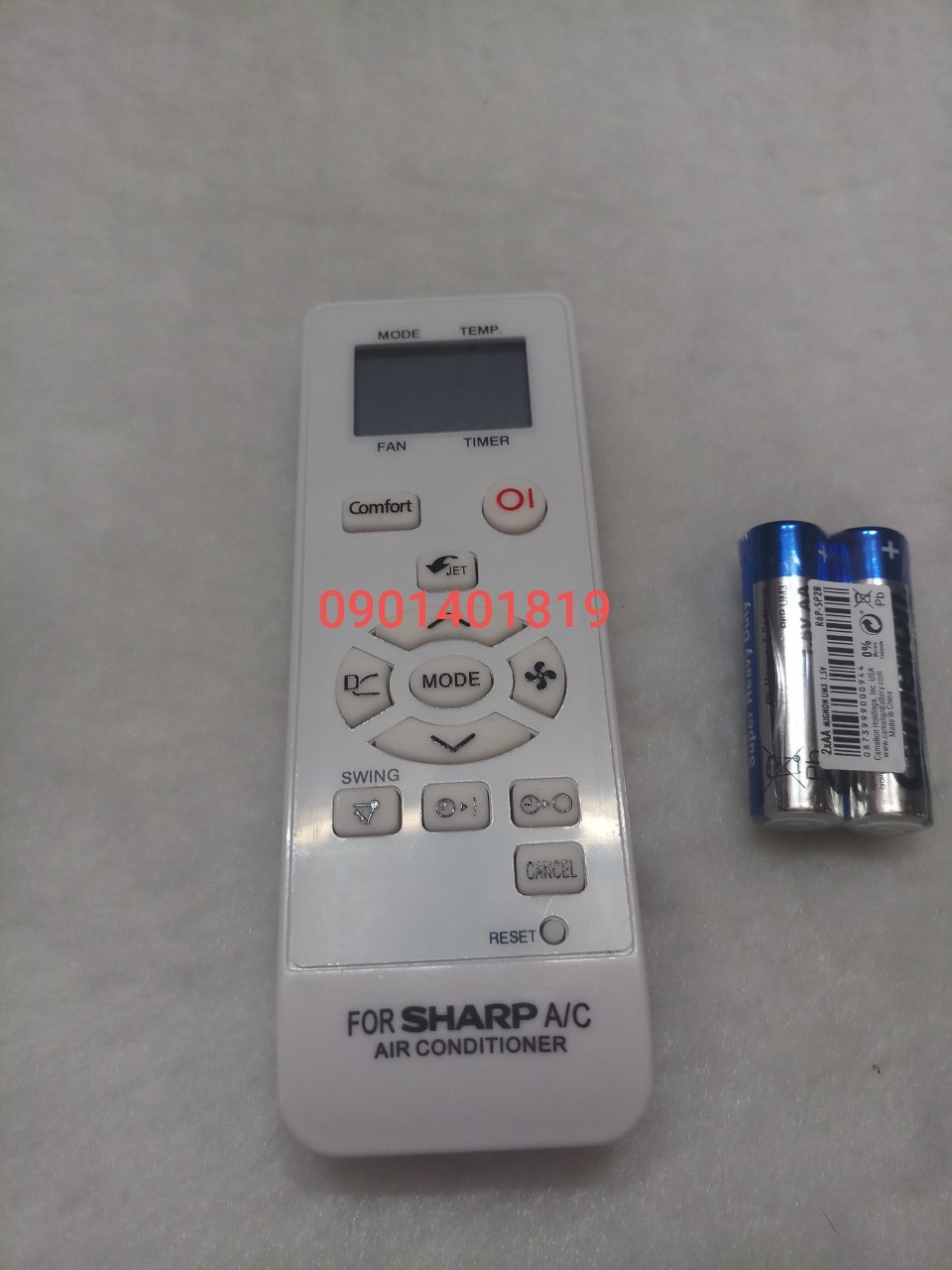 Điều Khiển Máy Lạnh Sharp Nút Xéo