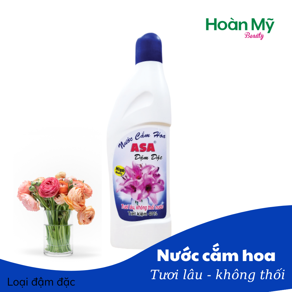 HCMNước cắm hoa giữ tươi lâu ASA đậm đặc gấp 2 lần