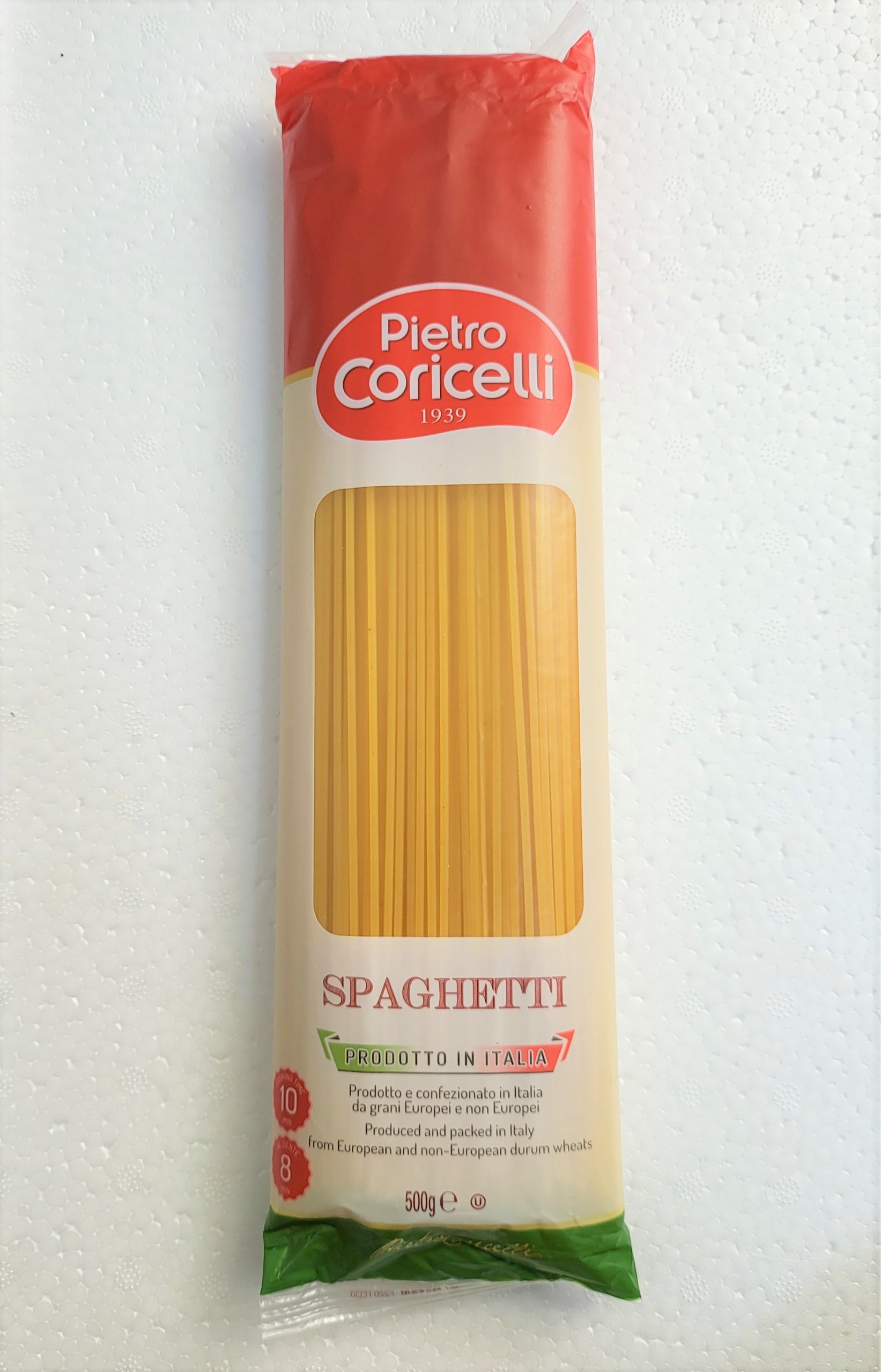 Gói 500g MÌ Ý Italia PIETRO CORICELLI Spaghetti Pasta halal nhn
