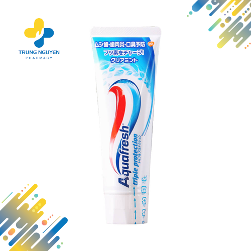 Kem đánh răng Aquafresh Triple Protection Fresh and Minty