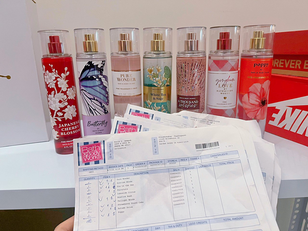 Xịt thơm body mist BBW 236ml