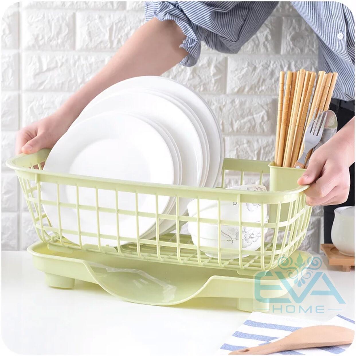 [HCM]RỔ ÚP CHÉN BÁT XUẤT NHẬT CÓ KHAY HỨNG NƯỚC