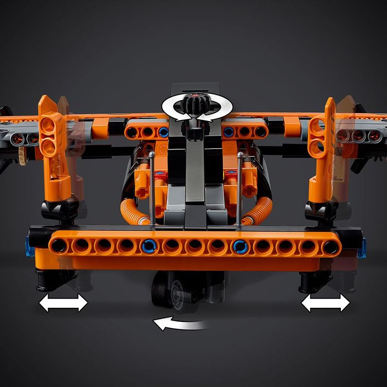 BỘ LEGO LẮP RÁP TECHNIC 42120 CA NÔ ĐỆM KHÍ CỨU HỘ