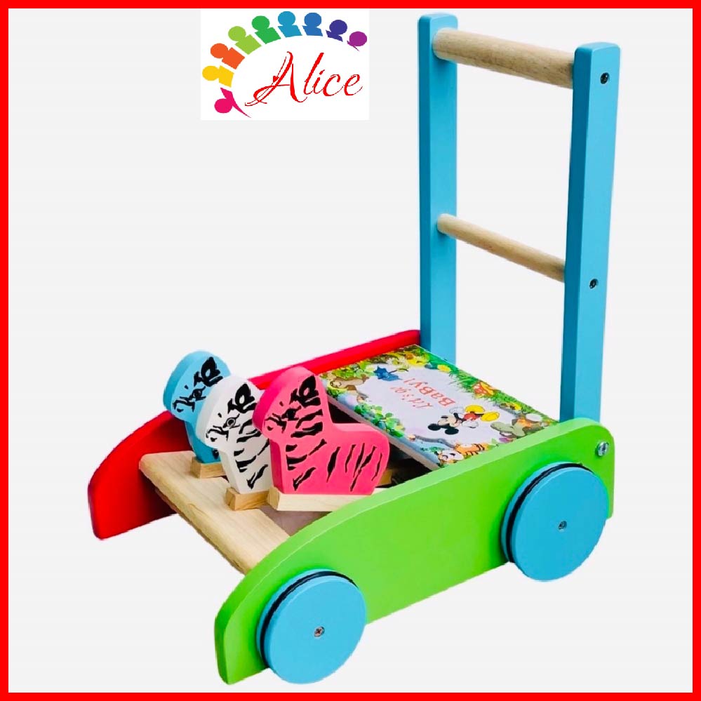 [HCM]Xe gỗ tập đi cao cấp cho bé hình con ngựa - Đồ chơi gỗ thông minh