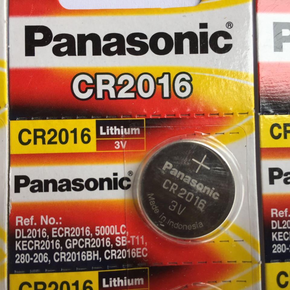 Vỉ 5 viên pin cúc Panasonic CR2016