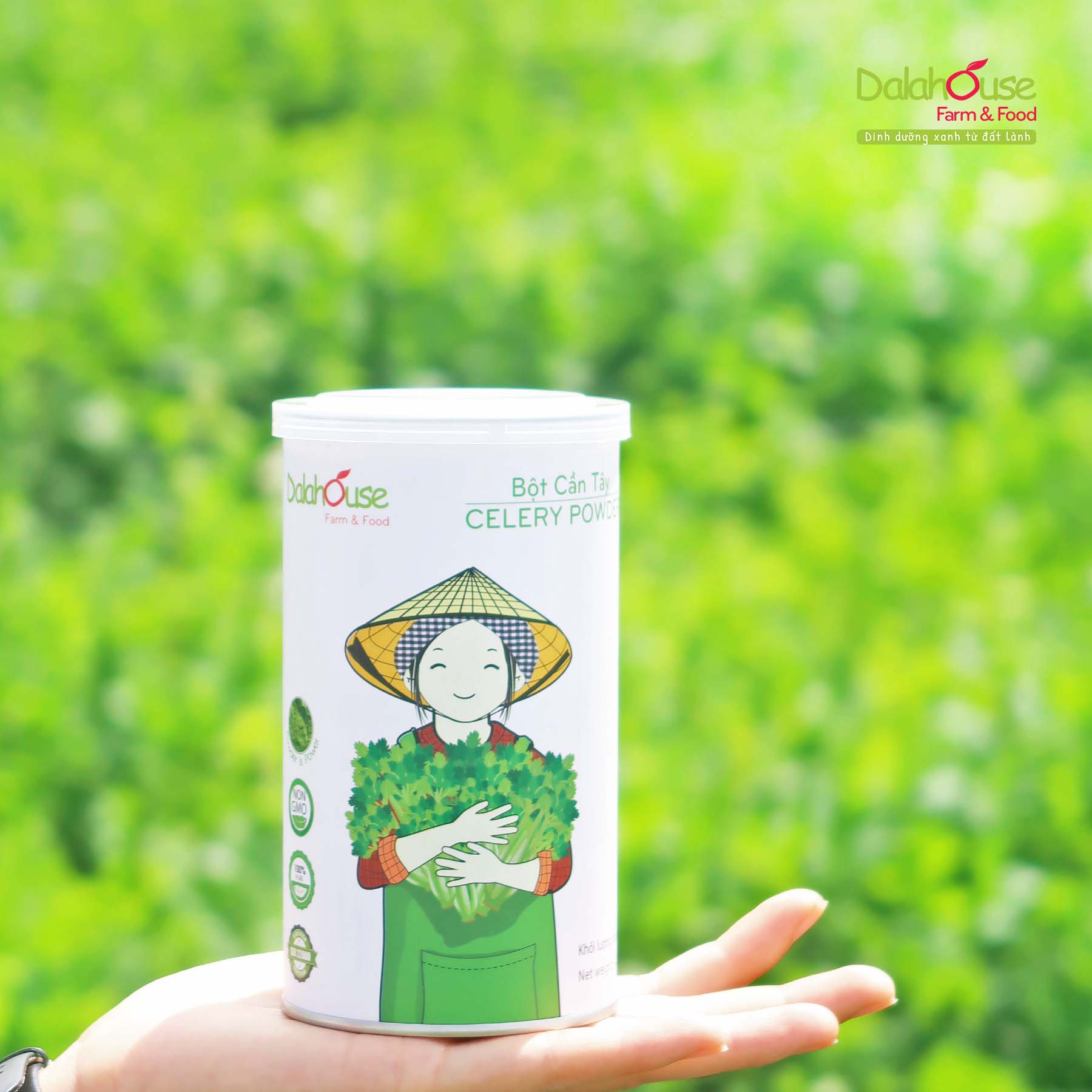 Bột cần tây sấy lạnh Dalahouse hộp 120g