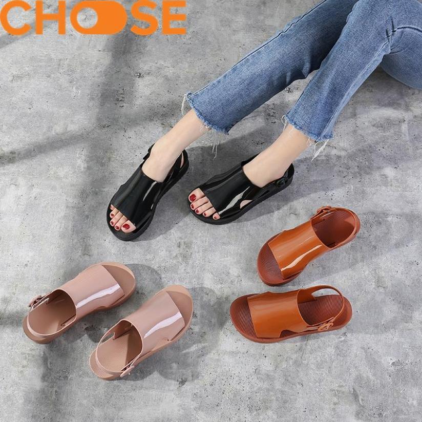 Giày Nữ Giày Đi Mưa Dép Cao Su Nữ Chống Thấm Nước Giày Sandal Cho Mùa Mưa HOT Nhất Hiện Nay Tăng Chiều Cao 1806 giá rẻ